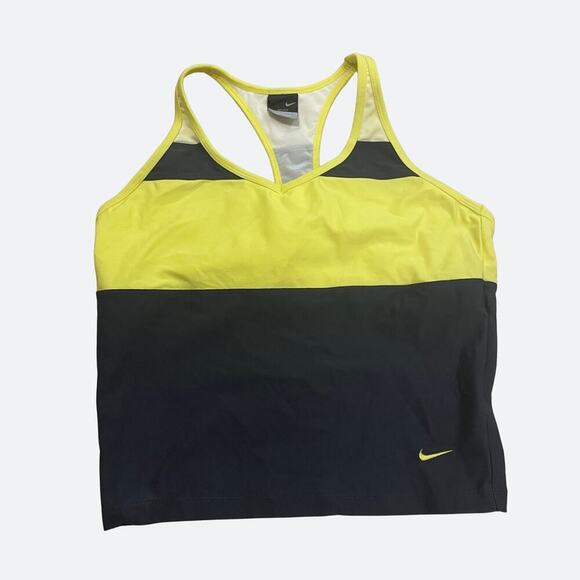 Nike LIVESTRONG Tank + Shorts | Mono B Pullover, Yellow Blue White Workout L/XL - Picture 4 of 12